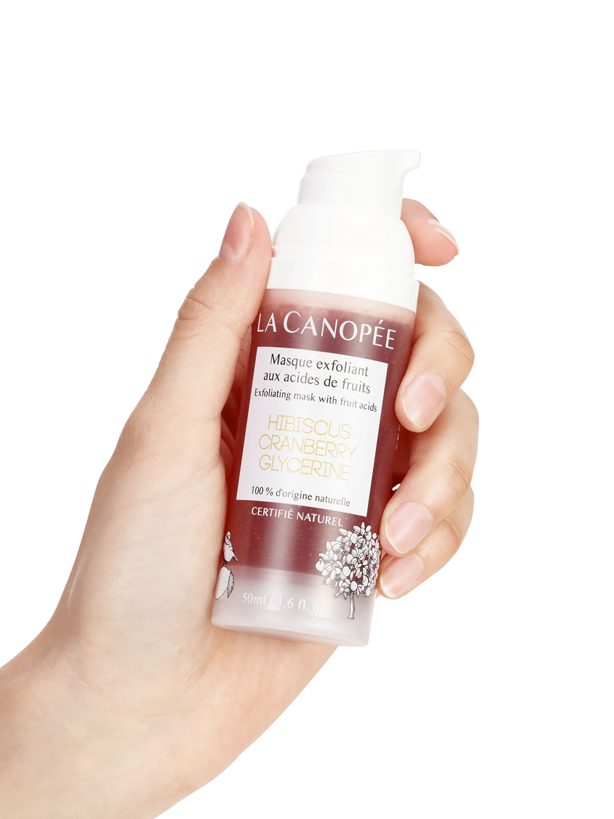 Masque exfoliant aux acides de fruits - La Canopée