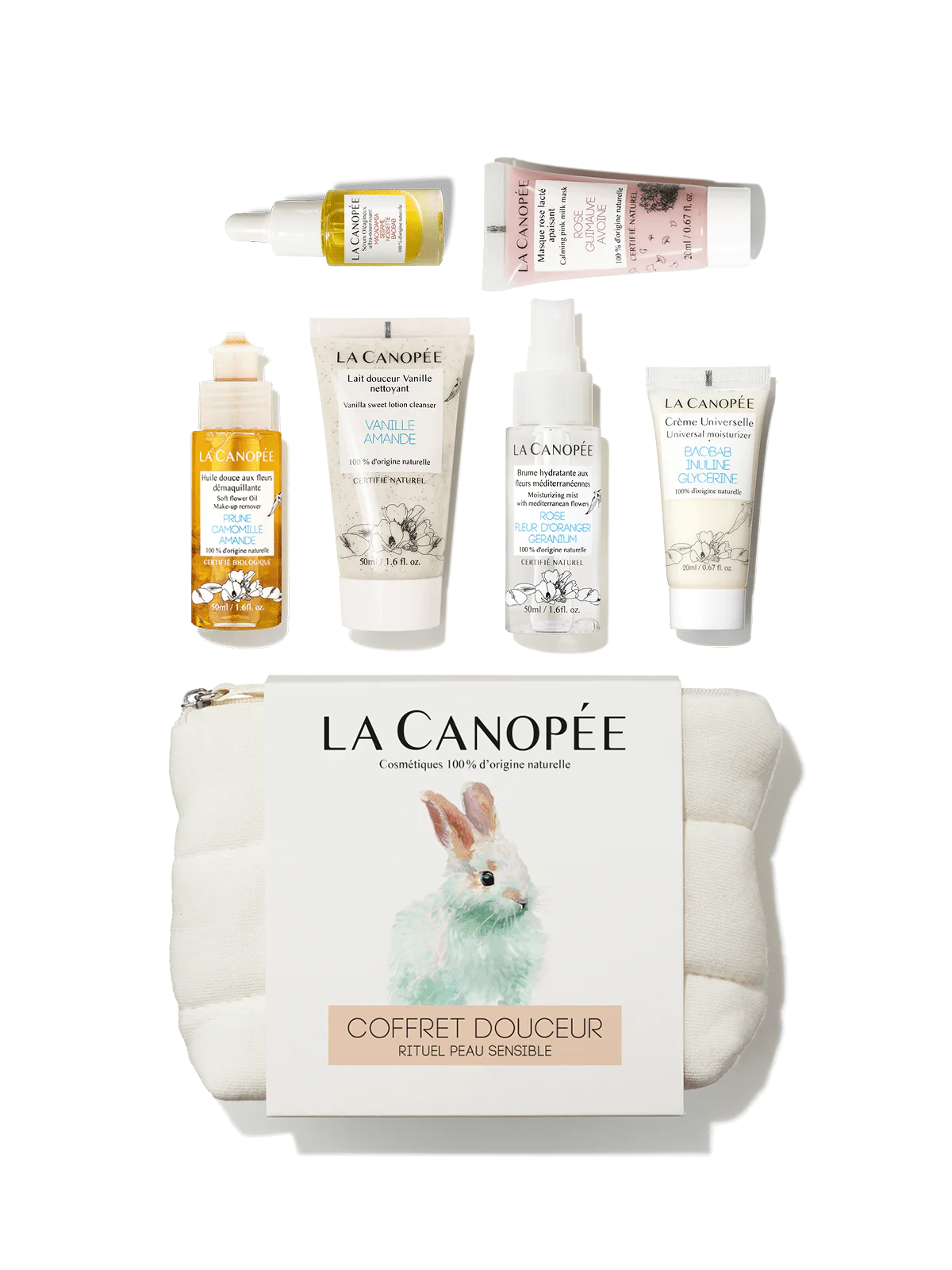 Coffret Douceur rituel peau sensible - La Canopée