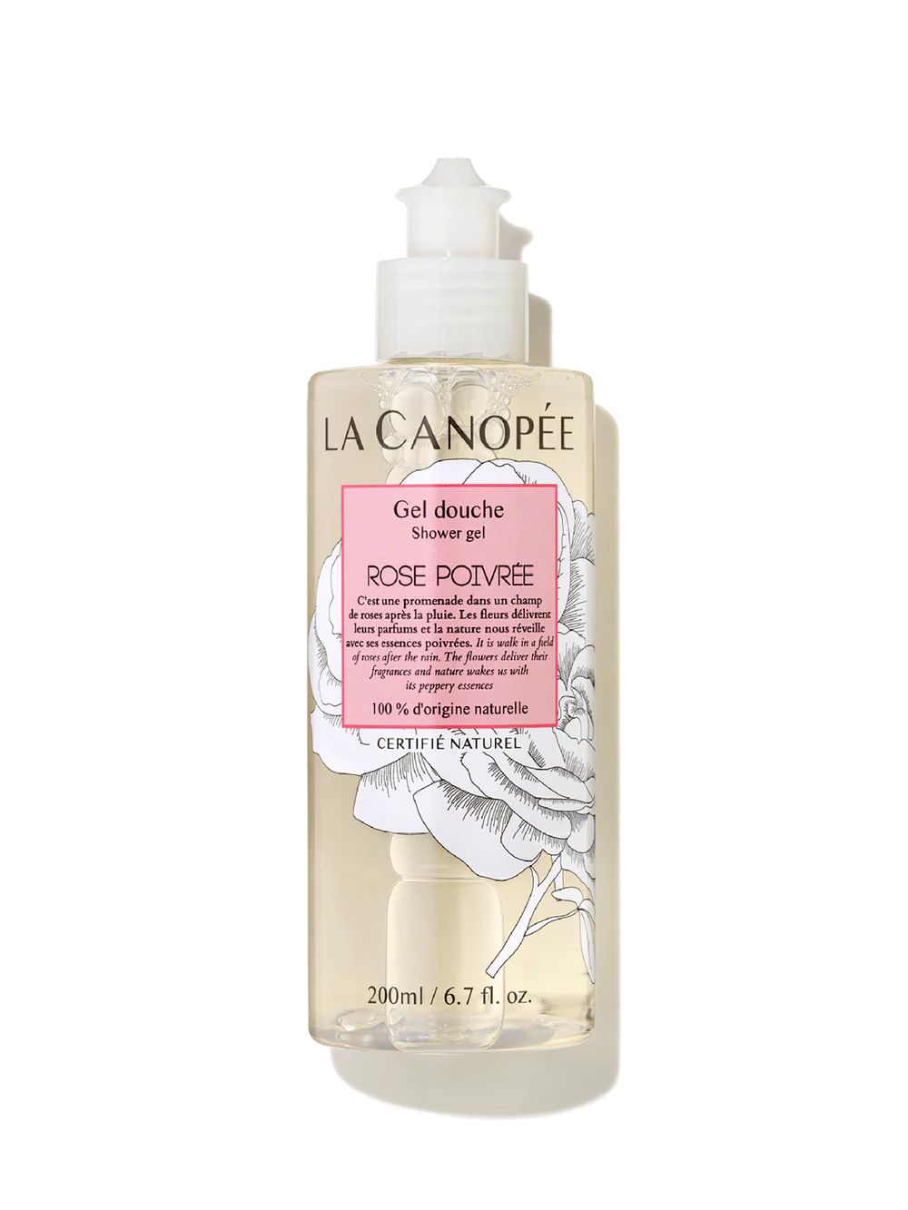 Rose poivrée Gel douche - La Canopée