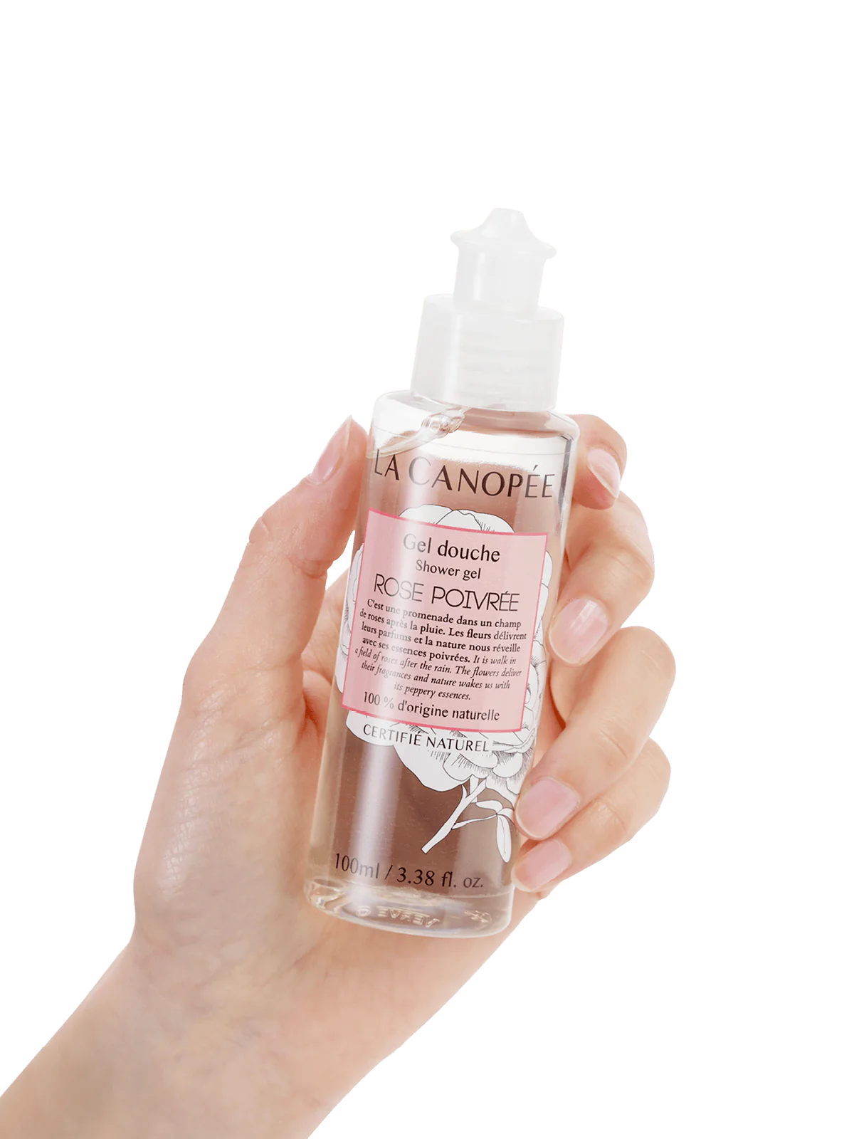Rose poivrée Gel douche - La Canopée