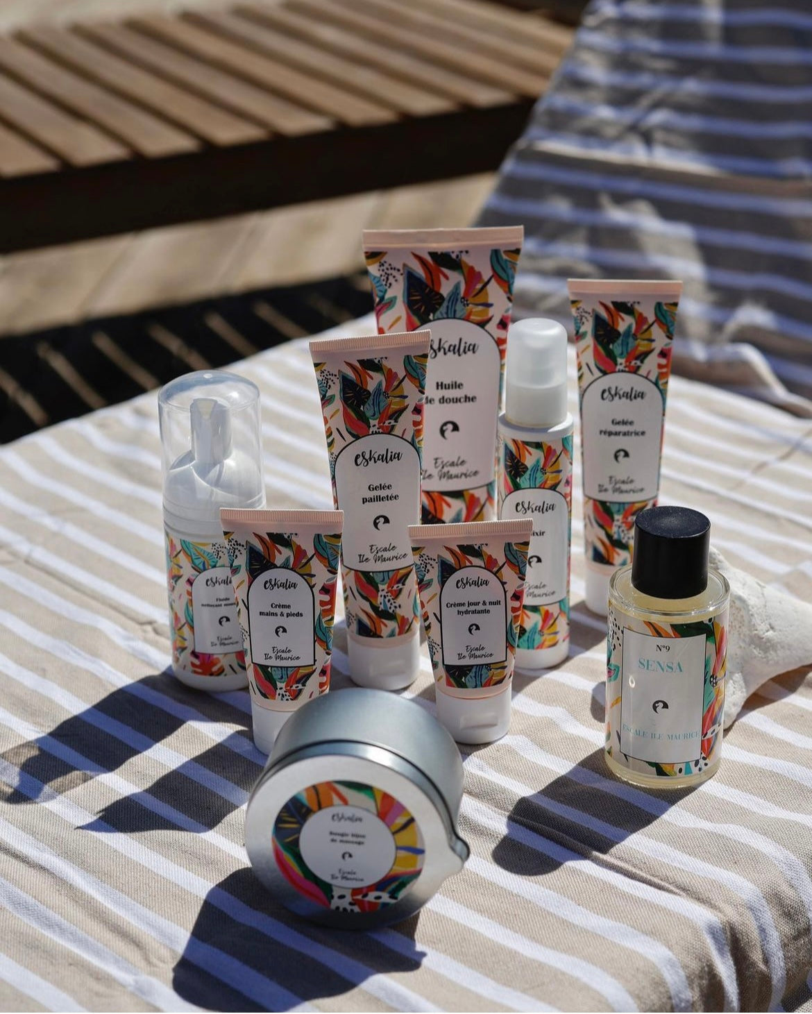 Fluide nettoyant moussant - Ile Maurice - Eskalia