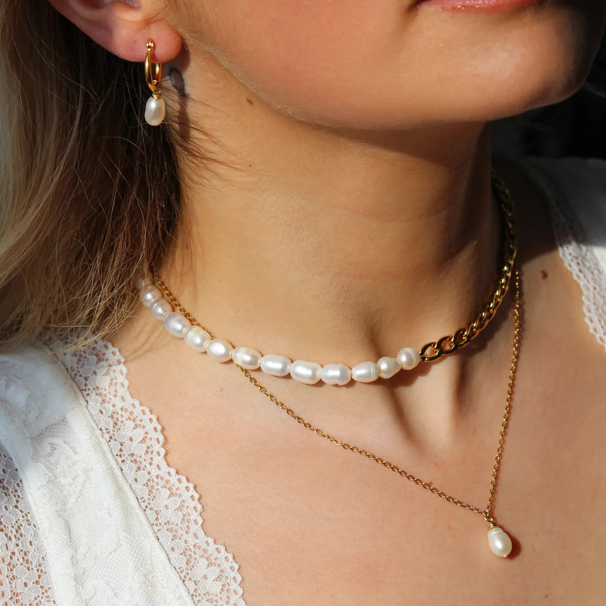 Collier PIRAEUS - Doré - Fervido