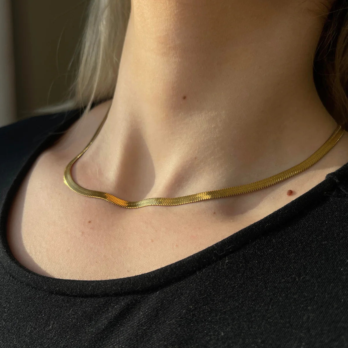 Chaine SNAKE - Doré - Fervido