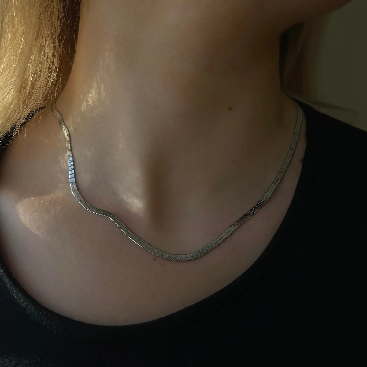 Chaine SNAKE - Argent - Fervido