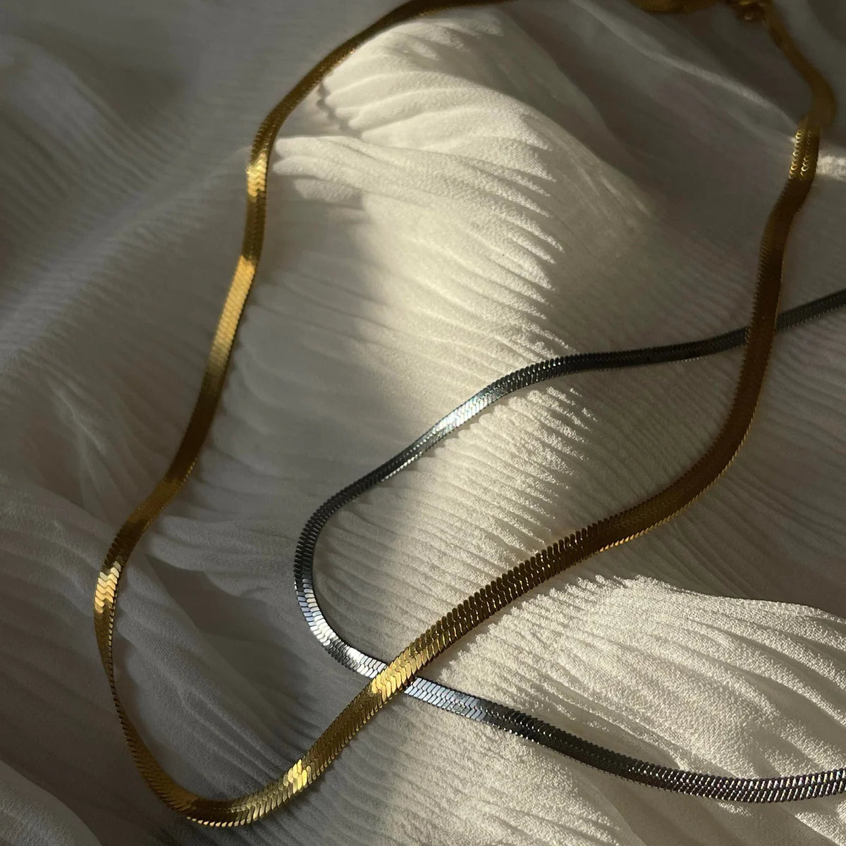Chaine SNAKE - Argent - Fervido