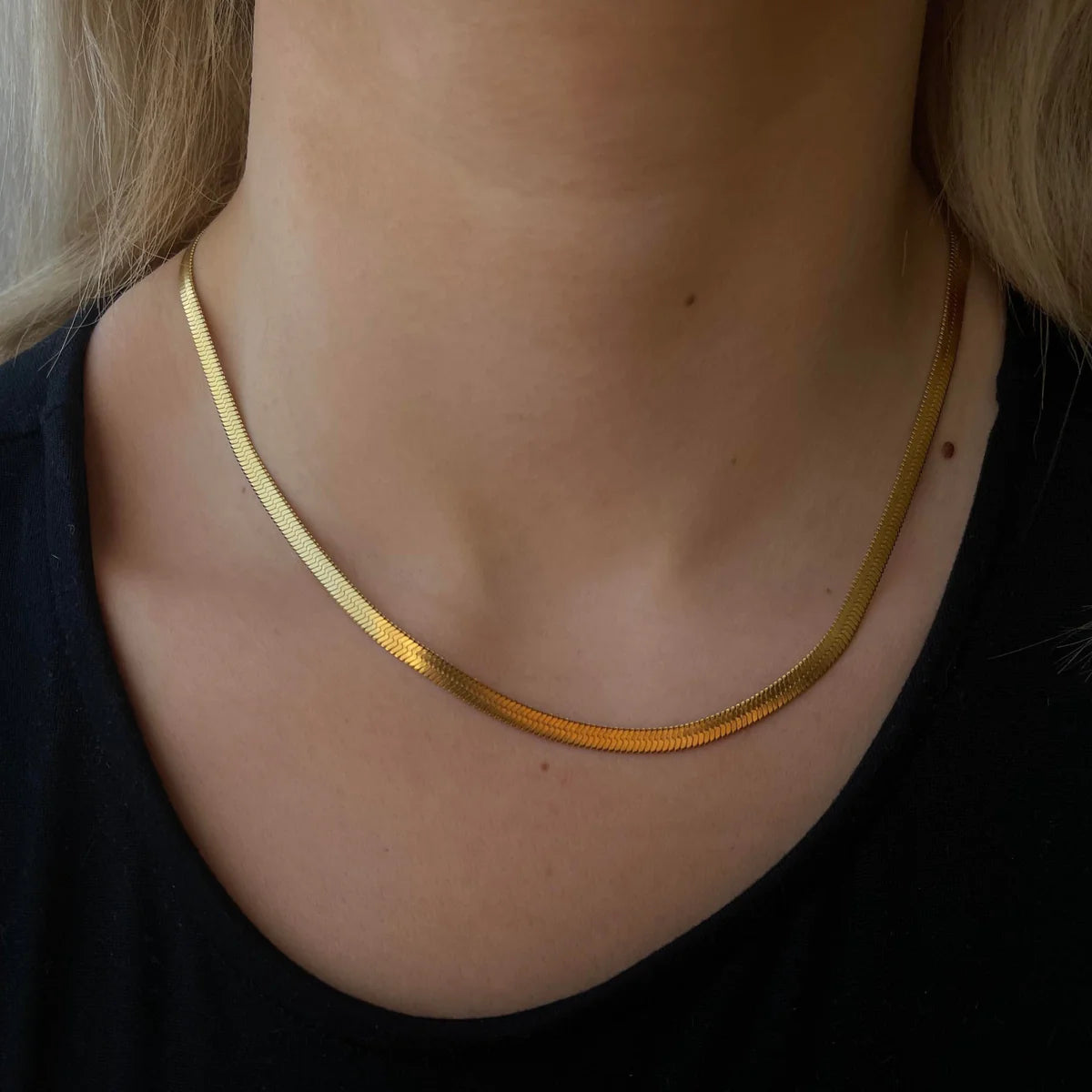 Chaine SNAKE - Doré - Fervido