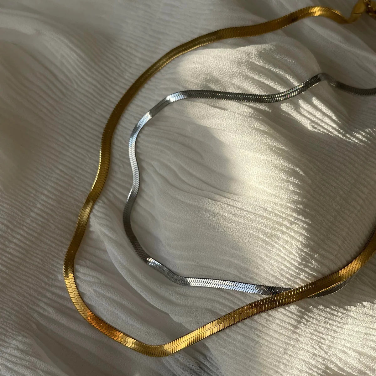 Chaine SNAKE - Argent - Fervido