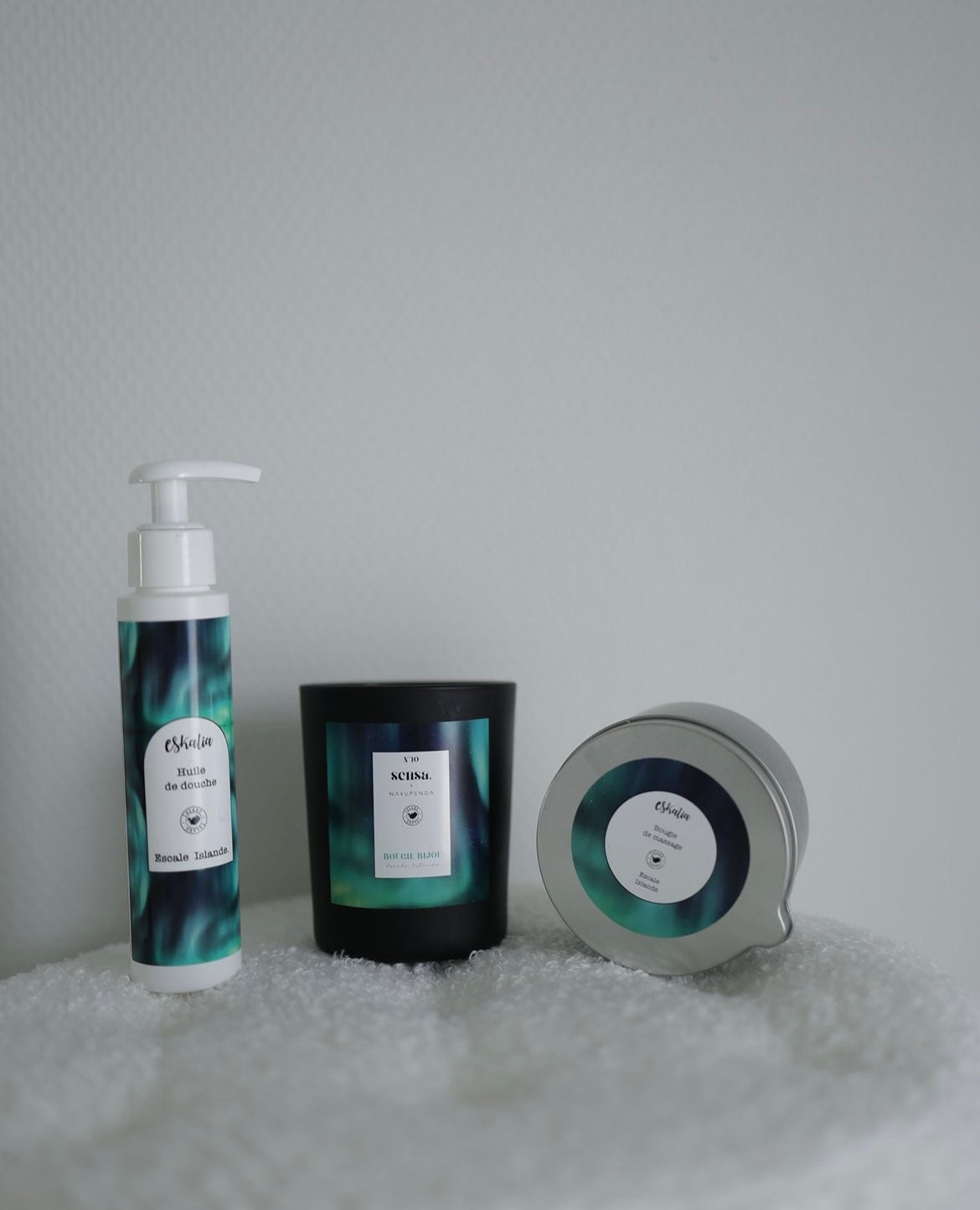 Bougie de massage - Islande - Eskalia