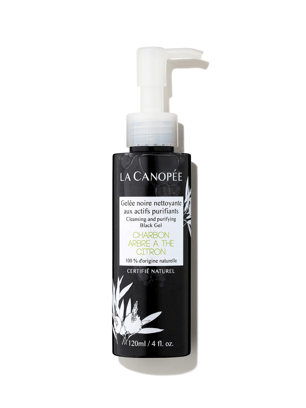 Gelée noire nettoyante aux actifs purifiants - La Canopée