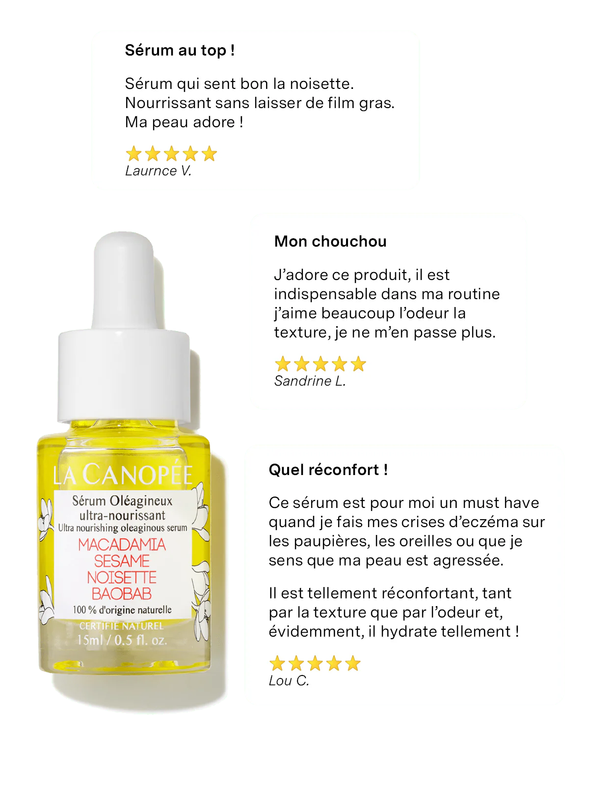 Sérum Oléagineux ultra-nourrissant - La Canopée
