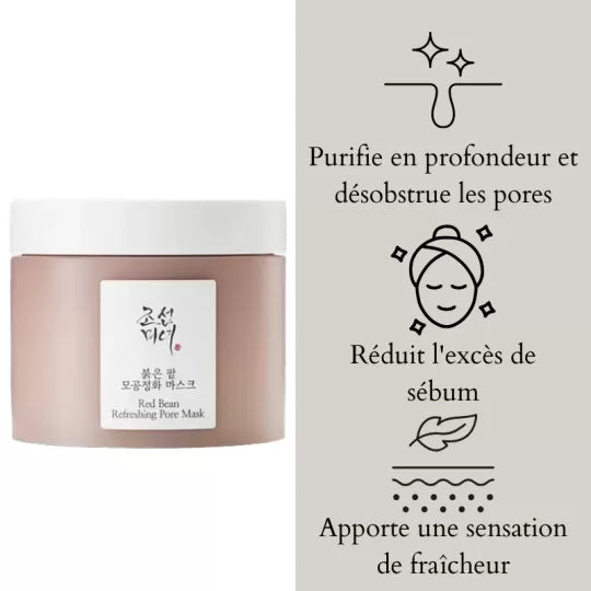 Masque clarifiant pour les pores aux haricots rouges - Beauty of Joseon