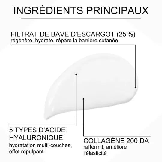 MASQUE HYDROGEL À LA BAVE D'ESCARGOT - COSRX