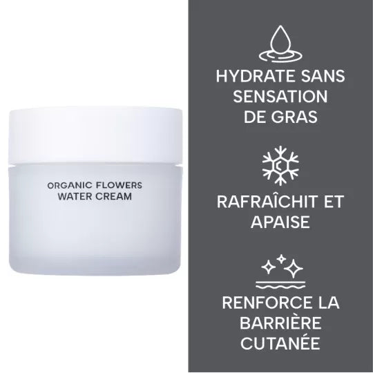 Crème hydratante aux fleurs bio fermentées - Whamisa