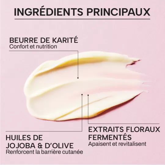 Crème nourrissante aux fleurs bio fermentées - Whamisa