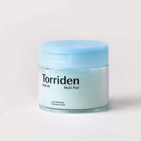 DIVE IN - Disques tonifiants et apaisants à l'acide hyaluronique - Torriden