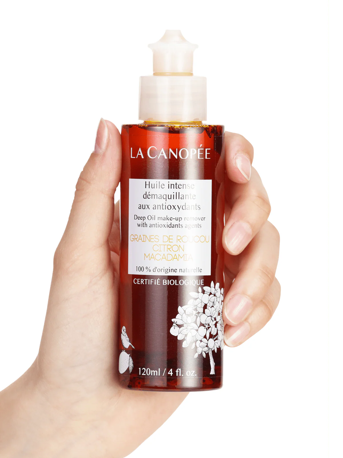 Huile intense démaquillante aux antioxydants - La Canopée