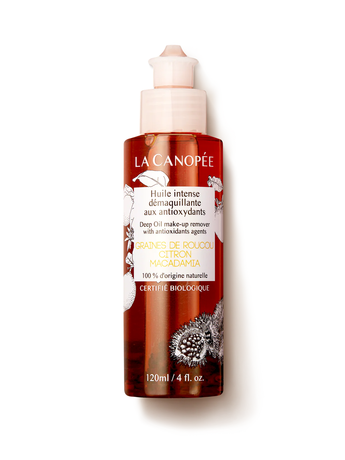 Huile intense démaquillante aux antioxydants - La Canopée