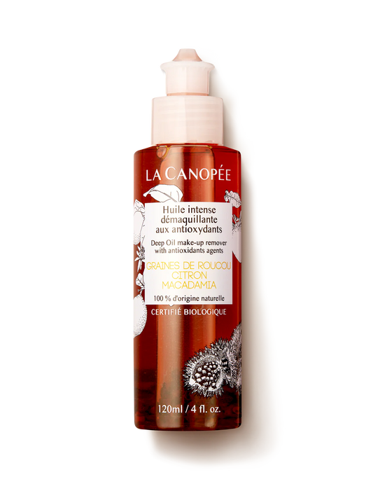 Huile intense démaquillante aux antioxydants - La Canopée