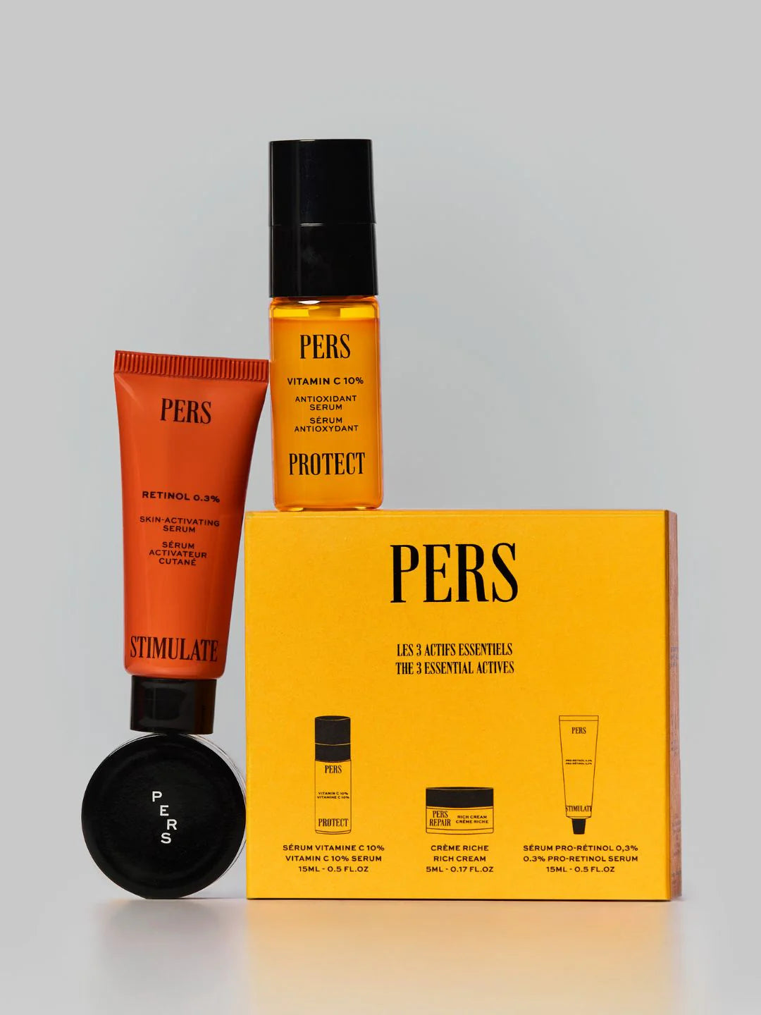 Coffret 3 actifs essentiels - PERS