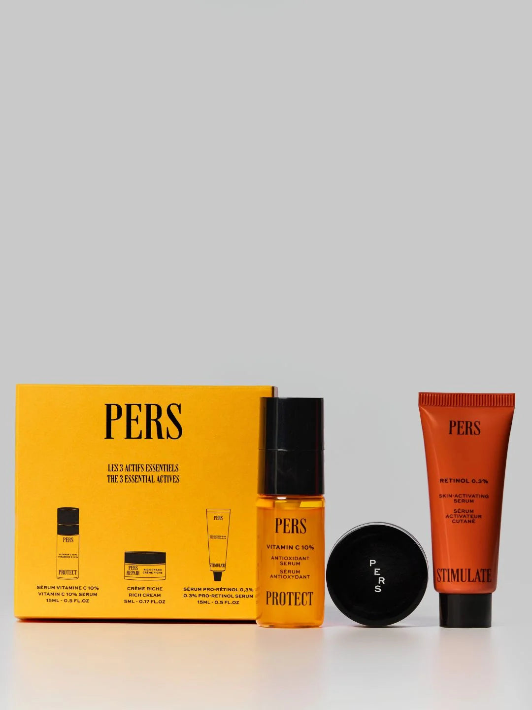 Coffret 3 actifs essentiels - PERS