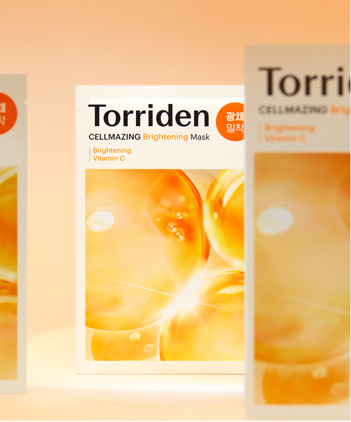 CELLMAZING - Masque en tissu éclaircissant à la vitamine C - Torriden
