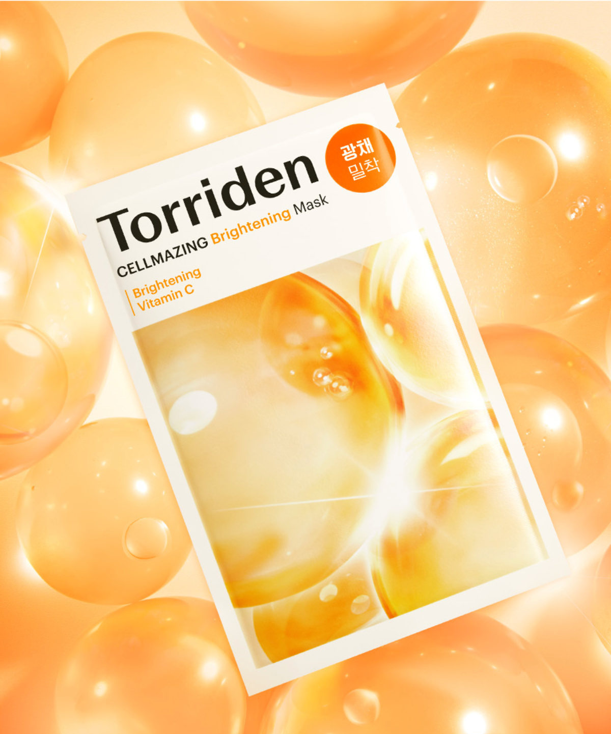CELLMAZING - Masque en tissu éclaircissant à la vitamine C - Torriden