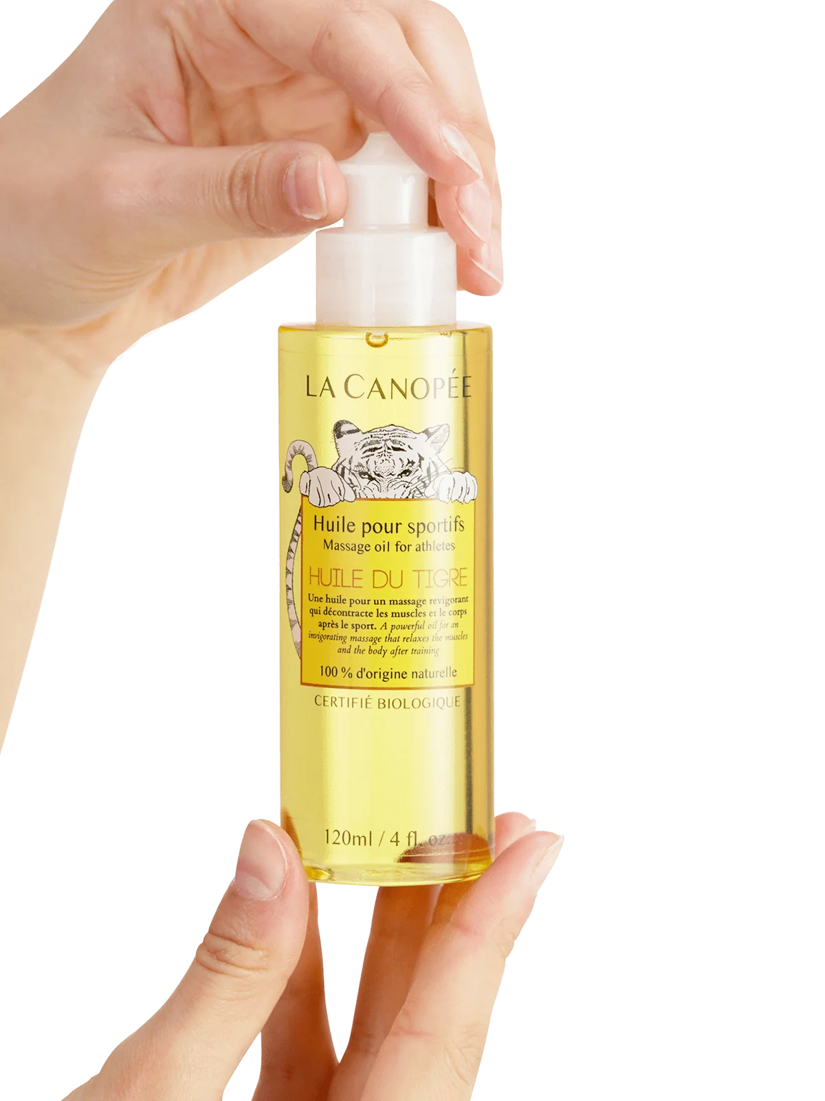 Huile du Tigre Massage pour sportifs - La Canopée