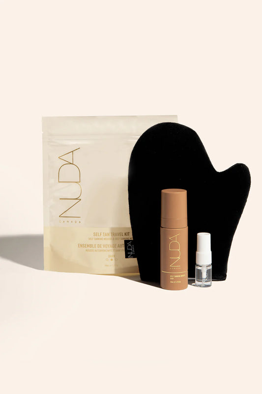 NUDA - Ensemble de voyage autobronzant