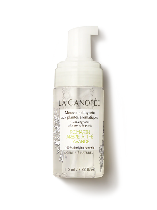 Mousse nettoyante aux plantes aromatiques - La Canopée