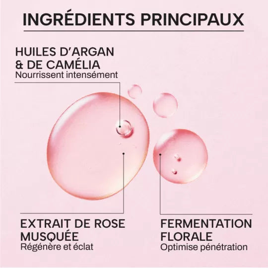 Huile soin visage nourrisante aux fleurs bio fermentées - Whamisa