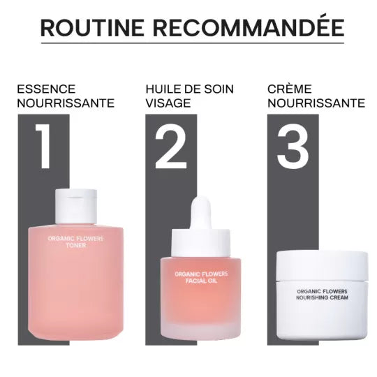 Huile soin visage nourrisante aux fleurs bio fermentées - Whamisa