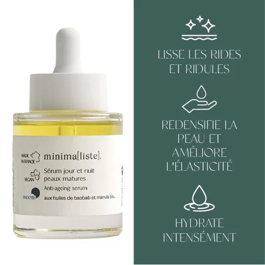 Sérum jour & nuit - Peaux Matures - Minima[liste]