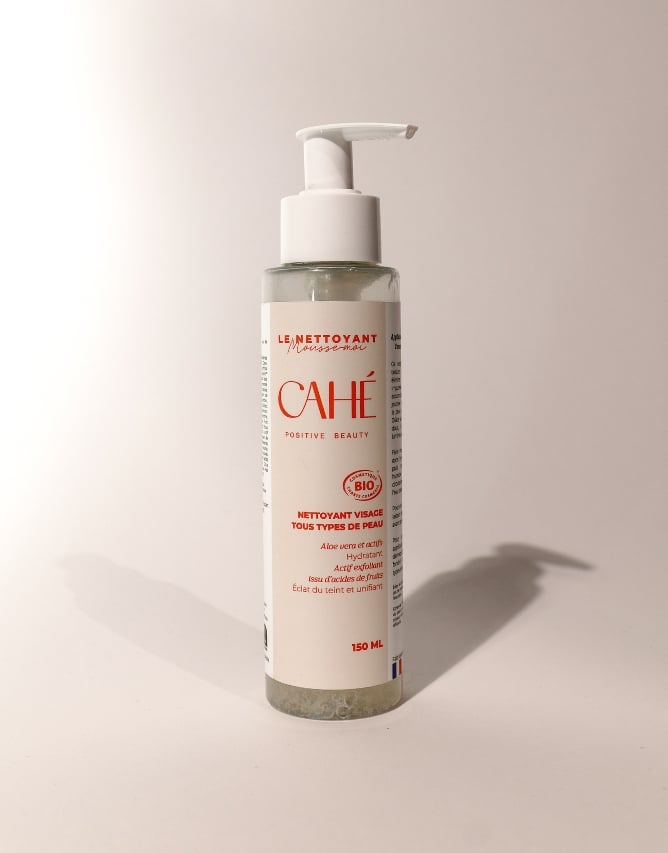 Gel nettoyant tous types de peau – Mousse-moi - CAHÉ